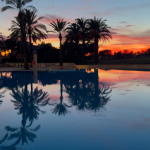 Mar Menor Golf Resort Guide - photo of the resort at sunset